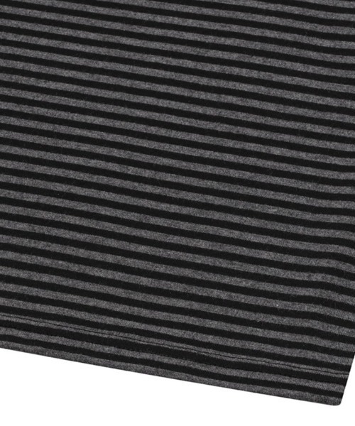 MUCENT(ムセント)の「A'GEM/9 × .kom 『MUCENT/ムセント』LAMU MELTING STRIPE LONG SKIRT/LAMU ボーダーロングスカート(スカート・レディース・ブラック・FREE)」の4枚目の写真
