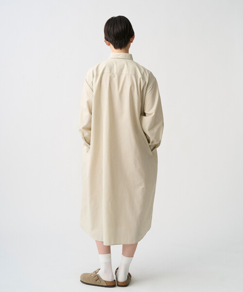 DANTON(ダントン)の「Women's Oxford Classic Collar Dress(ワンピース・レディース・グリーン系その他/ベージュ系その他・36)」の5枚目の写真
