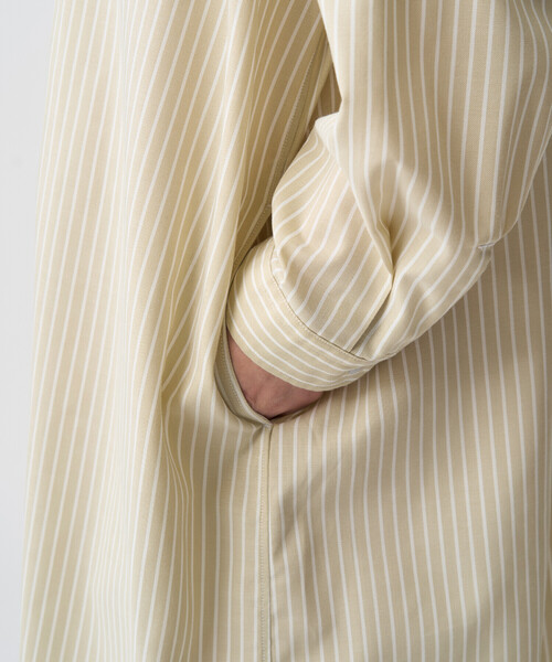 DANTON(ダントン)の「Women's Oxford Classic Collar Dress(ワンピース・レディース・グリーン系その他/ベージュ系その他・36)」の8枚目の写真
