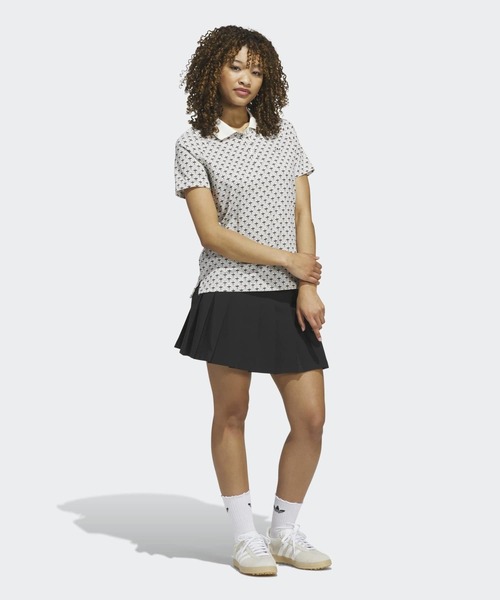 adidas(アディダス)の「オリジナルス オールオーバー トレフォイル ポロシャツ【adidas Golf/アディダスゴルフ】(ポロシャツ・レディース・ホワイト・XX-LARGE/LARGE/MEDIUM/SMALL/X-SMALL)」の5枚目の写真