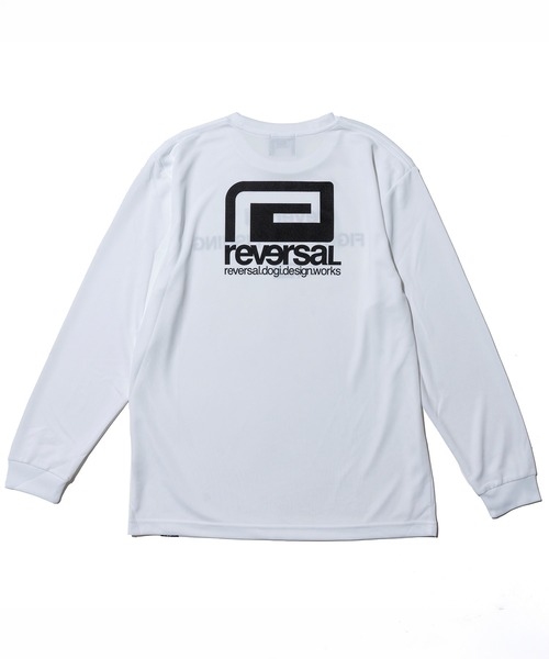 reversal.dogi.design.works(リバーサル・ドーギ・デザイン・ワークス)の「<reversal/リバーサル>FF DRY LONG SLEEVE(Tシャツ/カットソー・メンズ・ブラック/ホワイト・M/XL/L/2XL)」の5枚目の写真
