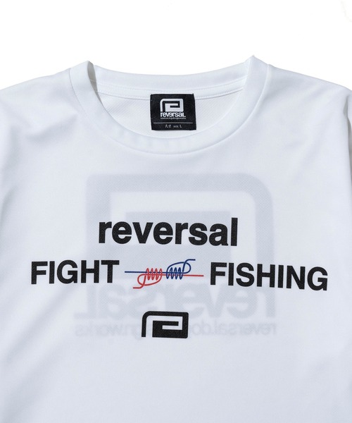 reversal.dogi.design.works(リバーサル・ドーギ・デザイン・ワークス)の「<reversal/リバーサル>FF DRY LONG SLEEVE(Tシャツ/カットソー・メンズ・ブラック/ホワイト・M/XL/L/2XL)」の6枚目の写真