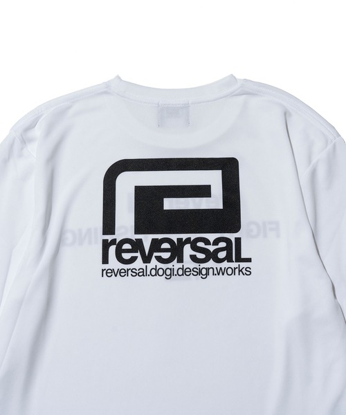 reversal.dogi.design.works(リバーサル・ドーギ・デザイン・ワークス)の「<reversal/リバーサル>FF DRY LONG SLEEVE(Tシャツ/カットソー・メンズ・ブラック/ホワイト・M/XL/L/2XL)」の7枚目の写真