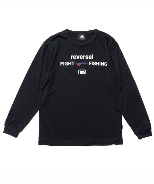reversal.dogi.design.works(リバーサル・ドーギ・デザイン・ワークス)の「<reversal/リバーサル>FF DRY LONG SLEEVE(Tシャツ/カットソー・メンズ・ブラック/ホワイト・M/XL/L/2XL)」の8枚目の写真