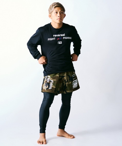 reversal.dogi.design.works(リバーサル・ドーギ・デザイン・ワークス)の「<reversal/リバーサル>FF DRY LONG SLEEVE(Tシャツ/カットソー・メンズ・ブラック/ホワイト・M/XL/L/2XL)」の13枚目の写真