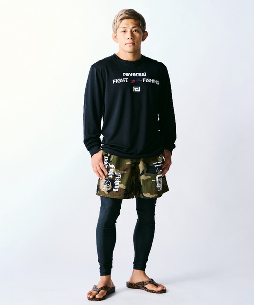 reversal.dogi.design.works(リバーサル・ドーギ・デザイン・ワークス)の「<reversal/リバーサル>FF DRY LONG SLEEVE(Tシャツ/カットソー・メンズ・ブラック/ホワイト・M/XL/L/2XL)」の14枚目の写真