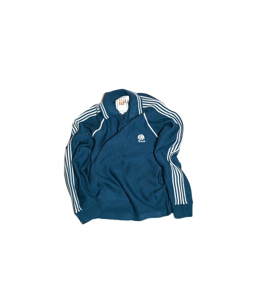RICE NINE TEN(ライスナインテン)の「KNITTING GAME SHIRT(ニット/セーター・メンズ・ブルー/ベージュ/ダークグレー・MEDIUM/LARGE)」の1枚目の写真