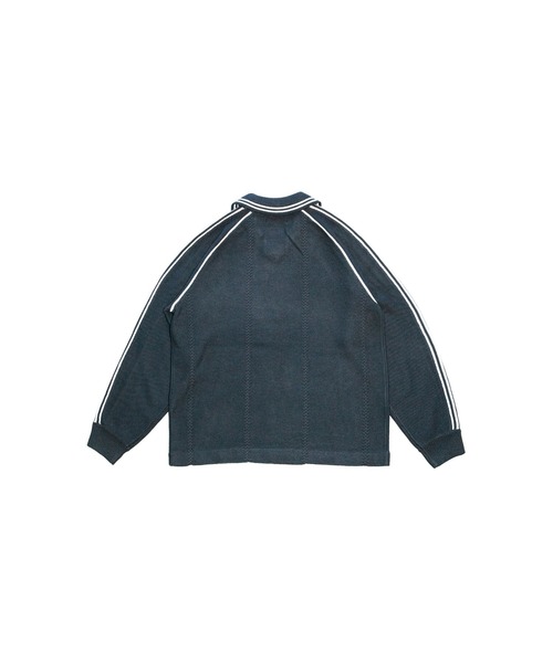 RICE NINE TEN(ライスナインテン)の「KNITTING GAME SHIRT(ニット/セーター・メンズ・ブルー/ベージュ/ダークグレー・MEDIUM/LARGE)」の5枚目の写真