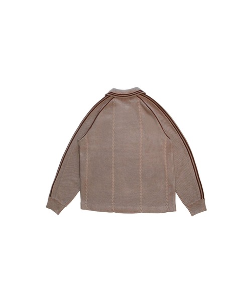RICE NINE TEN(ライスナインテン)の「KNITTING GAME SHIRT(ニット/セーター・メンズ・ブルー/ベージュ/ダークグレー・MEDIUM/LARGE)」の8枚目の写真
