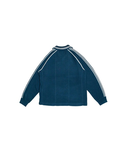 RICE NINE TEN(ライスナインテン)の「KNITTING GAME SHIRT(ニット/セーター・メンズ・ブルー/ベージュ/ダークグレー・MEDIUM/LARGE)」の11枚目の写真