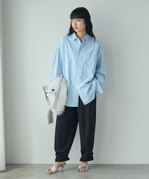 FREAK'S STORE(フリークスストア)の「とろみバルーンパンツ/ジョーゼット バルーンパンツ(その他パンツ・レディース・キャメル/ブラック/ワインレッド・フリ-)」の20枚目の写真