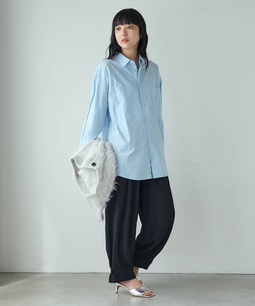FREAK'S STORE(フリークスストア)の「とろみバルーンパンツ/ジョーゼット バルーンパンツ(その他パンツ・レディース・キャメル/ブラック/ワインレッド・フリ-)」の21枚目の写真