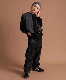 EDWIN（エドウィン）の「【Ou? by EDWIN】ハートモチーフデニムパンツ（デニムパンツ）」