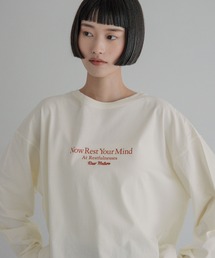 LOWRYS FARM | ピグメントロゴLS 1080412(Tシャツ/カットソー)