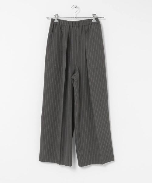 ITEMS URBANRESEARCH(アイテムズ アーバンリサーチ)の「ピンストライプベストパンツセット(セットアップ・レディース・ベージュ/チャコールグレー・FREE)」の12枚目の写真