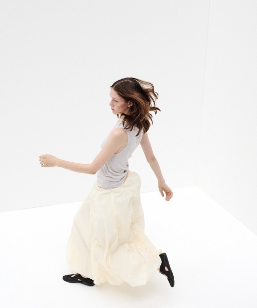 TODAYFUL（トゥデイフル）の「Nylon Ripstop Skirt（スカート・レディース・インディゴブルー/アイボリー/セージグリーン・36inch/38inch）」の2枚目の写真