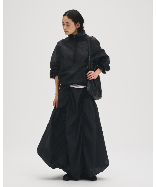 TODAYFUL（トゥデイフル）の「Nylon Ripstop Skirt（スカート・レディース・インディゴブルー/アイボリー/セージグリーン・36inch/38inch）」の14枚目の写真
