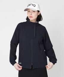 PING（ピン）の「[PING APPAREL] ワッシャータフタスタンド2WAYブルゾン <GOLD> (LADIES)（ブルゾン）」