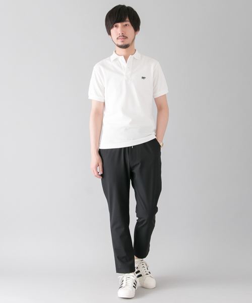 URBAN RESEARCH(アーバンリサーチ)の「Scye×UR 別注鹿の子POLO(ポロシャツ・メンズ・ネイビー/カーキ/ホワイト・38/36)」の11枚目の写真
