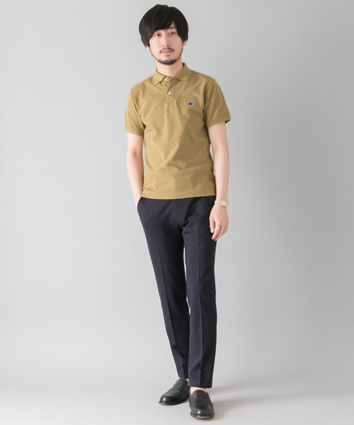 URBAN RESEARCH(アーバンリサーチ)の「Scye×UR 別注鹿の子POLO(ポロシャツ・メンズ・ネイビー/カーキ/ホワイト・38/36)」の12枚目の写真