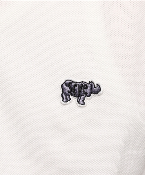 URBAN RESEARCH(アーバンリサーチ)の「Scye×UR 別注鹿の子POLO(ポロシャツ・メンズ・ネイビー/カーキ/ホワイト・38/36)」の8枚目の写真
