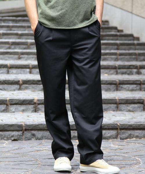 BEAUTY&YOUTH UNITED ARROWS（ビューティーアンドユースユナイテッドアローズ）の「BY ∴ TR 1P ワイドパンツ揮毫◆（スラックス・メンズ・ブラック・X-LARGE/LARGE/SMALL/MEDIUM）」の2枚目の写真