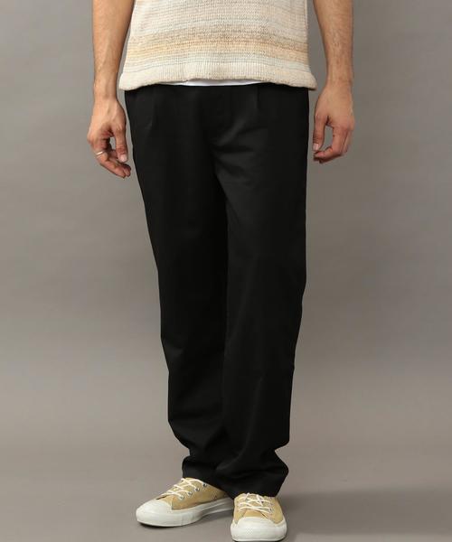 BEAUTY&YOUTH UNITED ARROWS（ビューティーアンドユースユナイテッドアローズ）の「BY ∴ TR 1P ワイドパンツ揮毫◆（スラックス・メンズ・ブラック・X-LARGE/LARGE/SMALL/MEDIUM）」の4枚目の写真