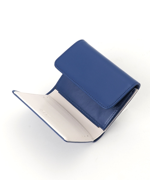 SLY レザー財布 スライ SLY LEATHER TRIFOLD WALLET （ブラック） -靴＆ファッション