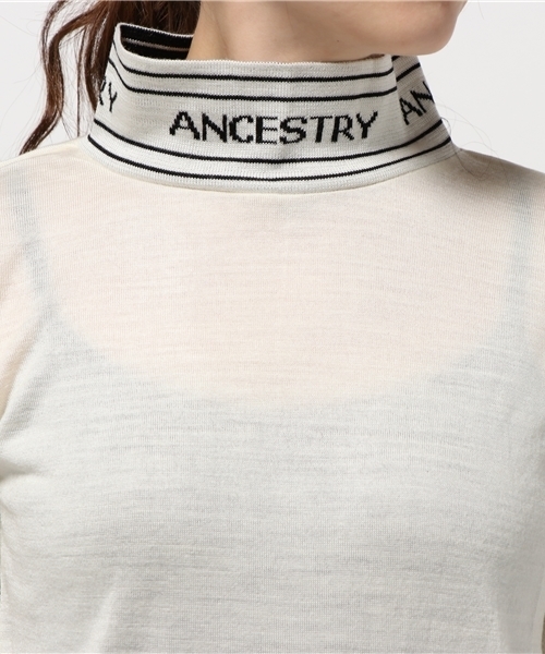 RNA（アールエヌエー）の「M0603 ロゴタートルネック（Tシャツ/カットソー・レディース・オフホワイト/ブラック/レッド・MEDIUM）」の4枚目の写真