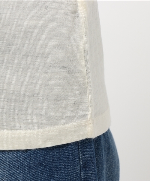 RNA（アールエヌエー）の「M0603 ロゴタートルネック（Tシャツ/カットソー・レディース・オフホワイト/ブラック/レッド・MEDIUM）」の6枚目の写真