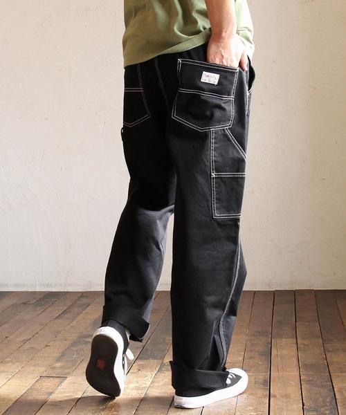 coen（コーエン）の「SMITH別注カラーペインターパンツ（その他パンツ・メンズ・ブラック/ベージュ/ダークグリーン/コバルトブルー・28inch/30inch/32inch/34inch）」の2枚目の写真