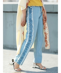 MURUA | サイドフリルデニムパンツ(デニムパンツ)