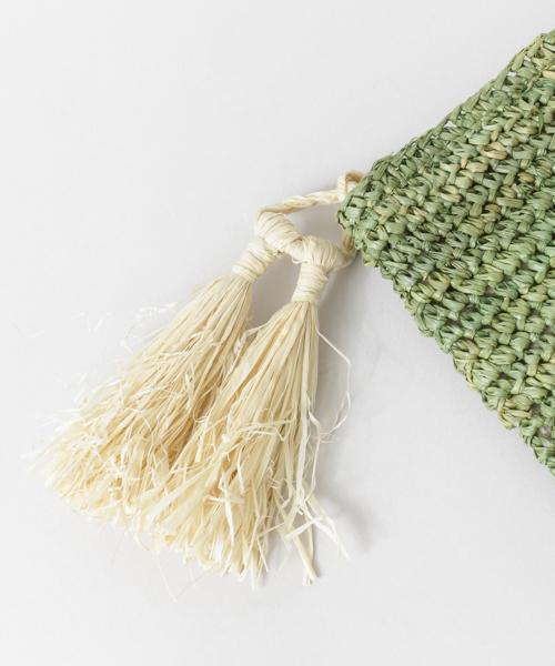 UR SELECT（ユーアールセレクト）の「UR SELECT カラークラッチBAG（クラッチバッグ・レディース・ブルー/ナチュラル/グリーン/イエロー・FREE）」の12枚目の写真