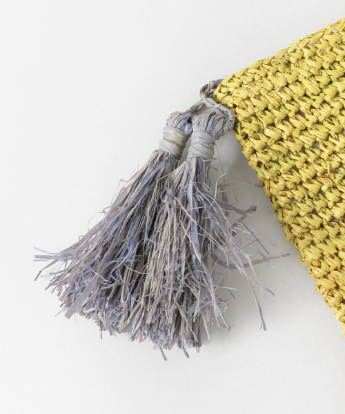 UR SELECT（ユーアールセレクト）の「UR SELECT カラークラッチBAG（クラッチバッグ・レディース・ブルー/ナチュラル/グリーン/イエロー・FREE）」の14枚目の写真