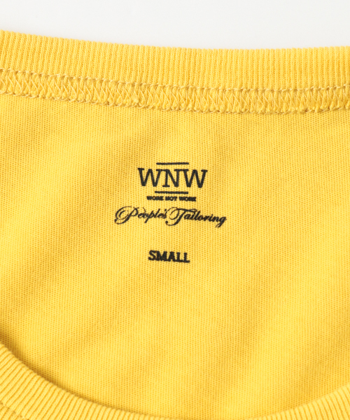 WORK NOT WORK URBAN RESEARCH(ワークノットワークアーバンリサーチ)の「WORK NOT WORK ルーズフィットポケットTee(Tシャツ/カットソー・メンズ・イエロー/ホワイト/ピンク/グリーン/ブルー/ブラック・MEDIUM/SMALL/LARGE)」の10枚目の写真