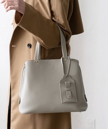 本革2wayスクエアショルダーバッグ