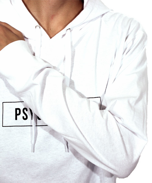 ８(eight)（エイト）の「ロゴ プルオーバー パーカー スウェット ロング丈 （パーカー・メンズ・ホワイト/ブラック・MEDIUM/LARGE）」の9枚目の写真