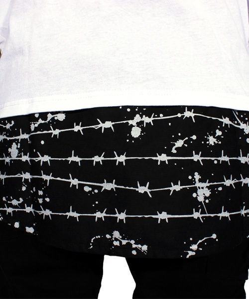 ８(eight)（エイト）の「ロゴ プルオーバー パーカー スウェット ロング丈 （パーカー・メンズ・ホワイト/ブラック・MEDIUM/LARGE）」の18枚目の写真