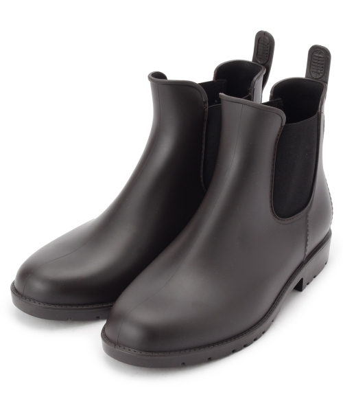 Web限定 サイドゴアショートレインブーツ レインシューズ Grove