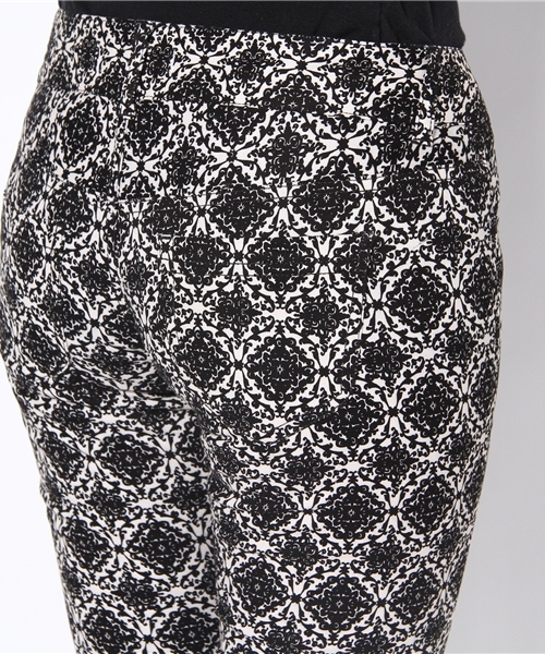 INTERPLANET WINGS（インタープラネットウィング）の「ゴシック柄ストレッチロングパンツ（その他パンツ・レディース・ブラック系その他/ベージュ系その他・38/36）」の7枚目の写真