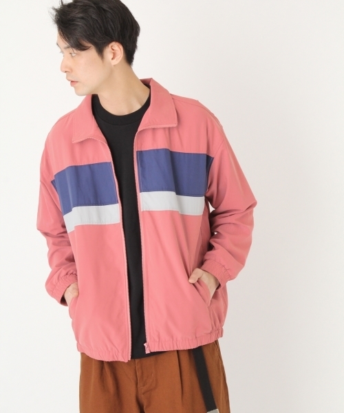 niko and...(ニコアンド)の「Nウィンドブレーカーブルゾン【niko and ...】(その他アウター・メンズ・ネイビー/ピンク・LARGE/MEDIUM)」の6枚目の写真
