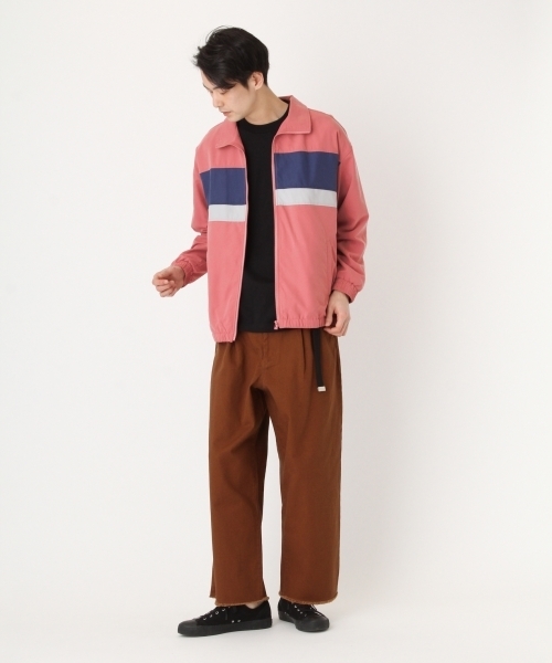 niko and...(ニコアンド)の「Nウィンドブレーカーブルゾン【niko and ...】(その他アウター・メンズ・ネイビー/ピンク・LARGE/MEDIUM)」の9枚目の写真