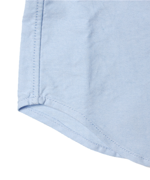 green label relaxing（グリーンレーベルリラクシング）の「◎C クレイジーホール シャツ ロングスリーブ（シャツ/ブラウス・キッズ・ホワイト/ライトブルー・XS/95/S/105/M/115/L/125/XL/135）」の7枚目の写真