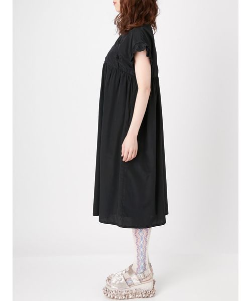 merry jenny（メリージェニー）の「チャイナボタンワンピース（ワンピース・レディース・オフホワイト/ブラック/ピンク・FREE）」の4枚目の写真