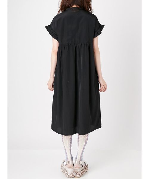 merry jenny（メリージェニー）の「チャイナボタンワンピース（ワンピース・レディース・オフホワイト/ブラック/ピンク・FREE）」の6枚目の写真