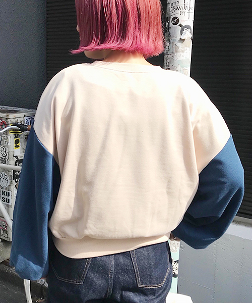 apres jour（アプレジュール）の「女の子刺繍スウェット【ZOZOTOWN限定アイテム】（スウェット・レディース・パープル/ネイビー/グリーン/モカ・フリー）」の13枚目の写真