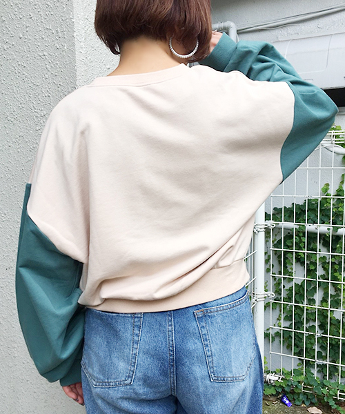 apres jour（アプレジュール）の「女の子刺繍スウェット【ZOZOTOWN限定アイテム】（スウェット・レディース・パープル/ネイビー/グリーン/モカ・フリー）」の12枚目の写真