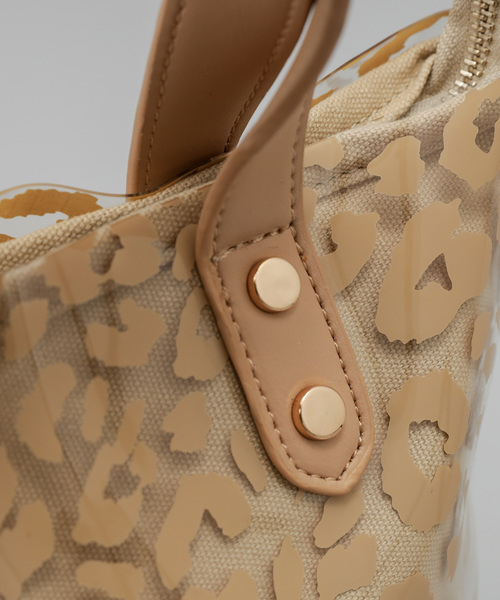 DISCOAT（ディスコート）の「クリアチェーンショルダーバッグ（ショルダーバッグ・レディース・ホワイト/ベージュ/ラベンダー・FREE）」の7枚目の写真