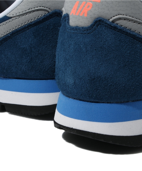 NIKE（ナイキ）の「ナイキ エア ペガサス レザー レトロランニング NIKE AIR PEGASUS 83 LTHR（スニーカー・メンズ・ブルー/グレー/ブラック・27.5cm/28cm/26.5cm/27cm/26cm）」の9枚目の写真