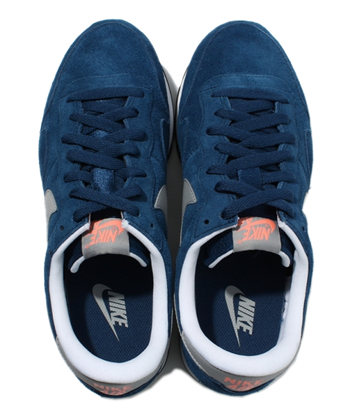 NIKE（ナイキ）の「ナイキ エア ペガサス レザー レトロランニング NIKE AIR PEGASUS 83 LTHR（スニーカー・メンズ・ブルー/グレー/ブラック・27.5cm/28cm/26.5cm/27cm/26cm）」の10枚目の写真